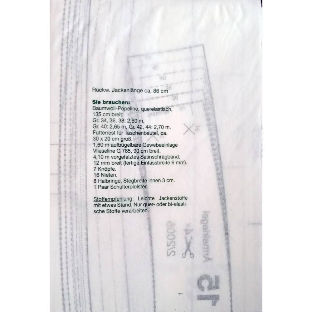 Luisa Cerano Designer-Schnitt by Burda Trenchjacke Jacke Gr. 34-44 exclusiv Bild 3