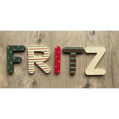 Holzbuchstaben Türbuchstaben 8 cm  wooden letters Buchstaben Kinderzimmertür