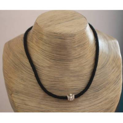 Schutzengel-Kette aus robustem Segelseil – Maritimer Schmuck in deiner Wunschfarbe