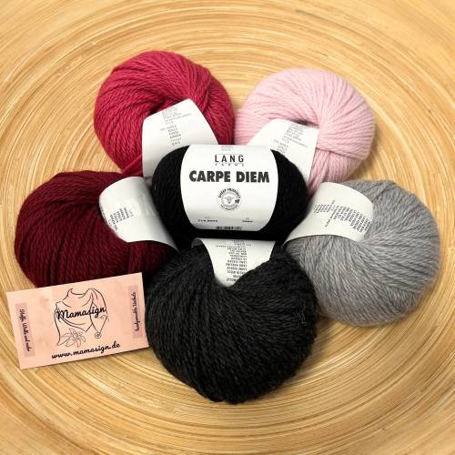 Lang Yarns • Carpe Diem - Schurwolle Alpaka -50g / Knäuel in verschieden Farben