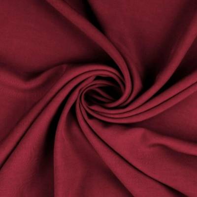 Leichtes Viskose Voile Rot Reststück 100 x 140 cm
