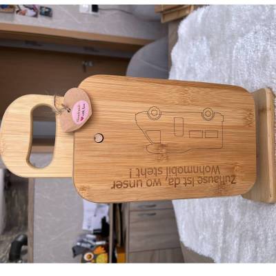 Frühstücksbrettchen Set Wohnmobil