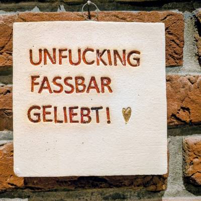 Fliese "Geliebt"