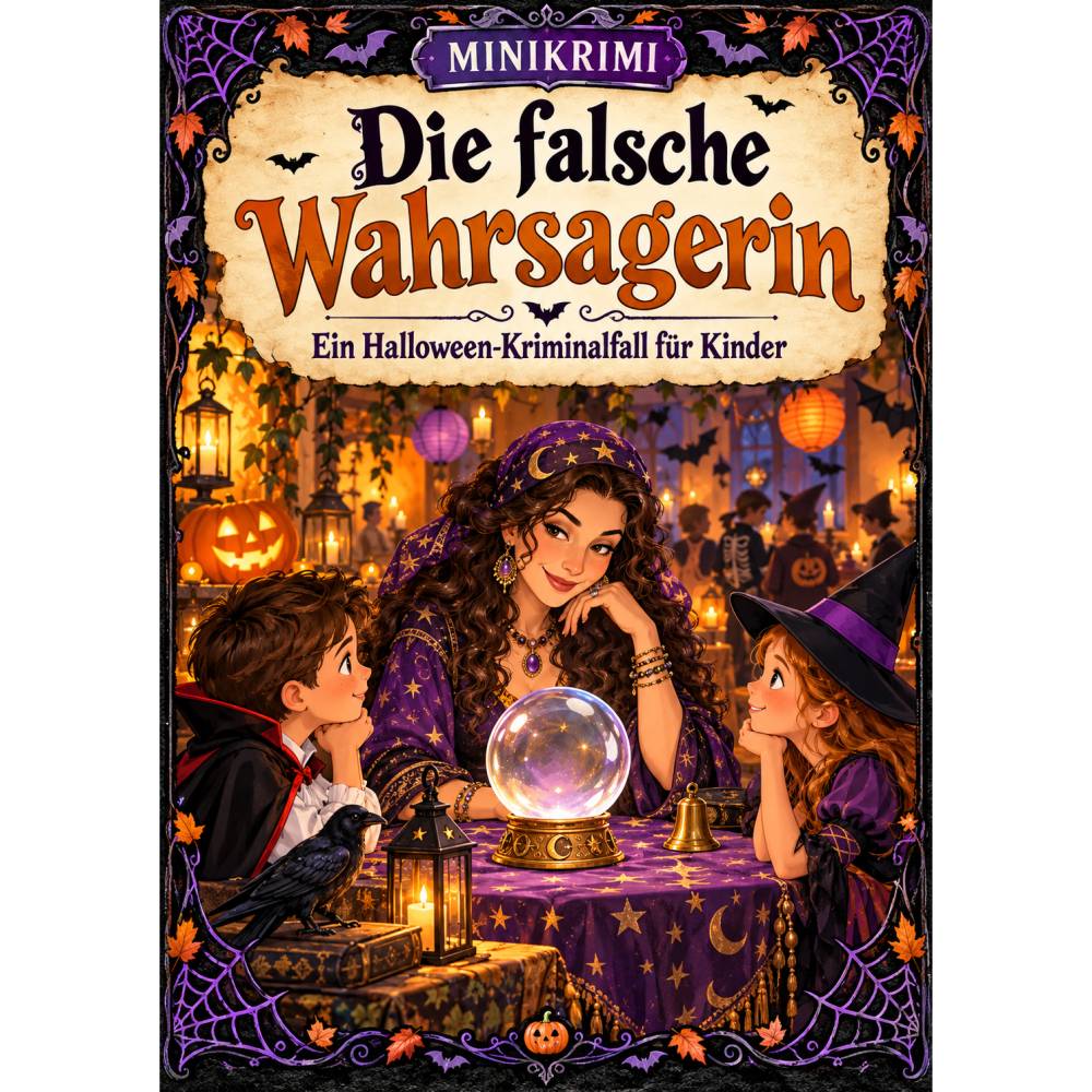 7 Halloween-Minikrimis für Kinder – Detektivspiele mit Hinweisen und Lösungen als PDF-Download Bild 4