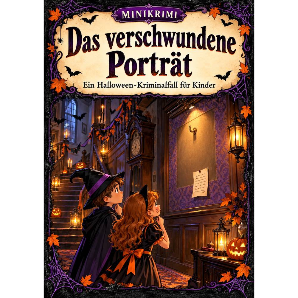 7 Halloween-Minikrimis für Kinder – Detektivspiele mit Hinweisen und Lösungen als PDF-Download Bild 5