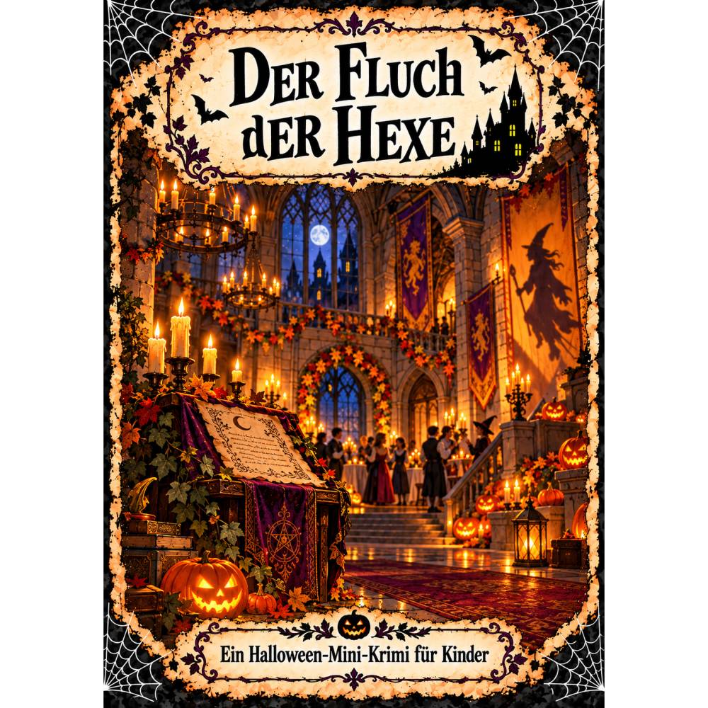 7 Halloween-Minikrimis für Kinder – Detektivspiele mit Hinweisen und Lösungen als PDF-Download Bild 8