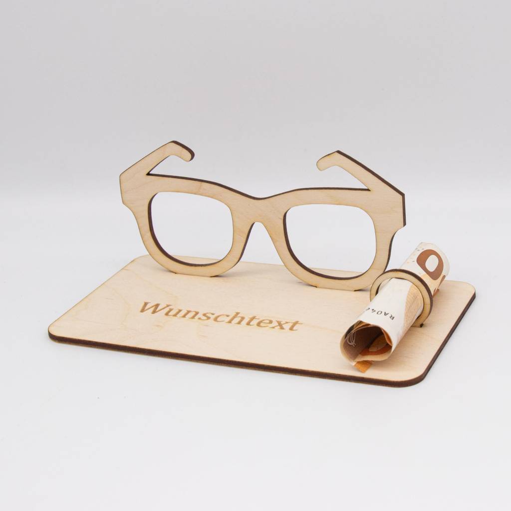 Geldgeschenk Brille