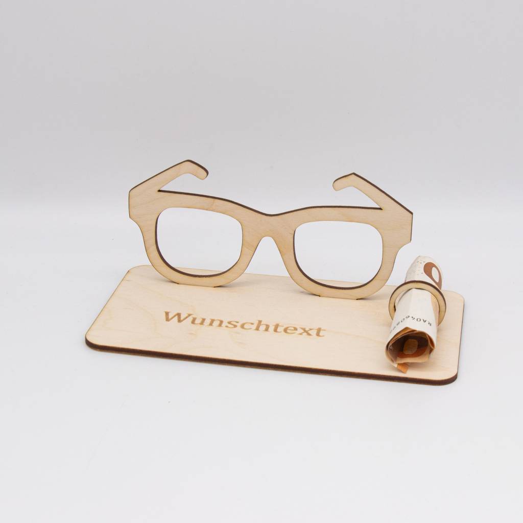 Geldgeschenk Brille