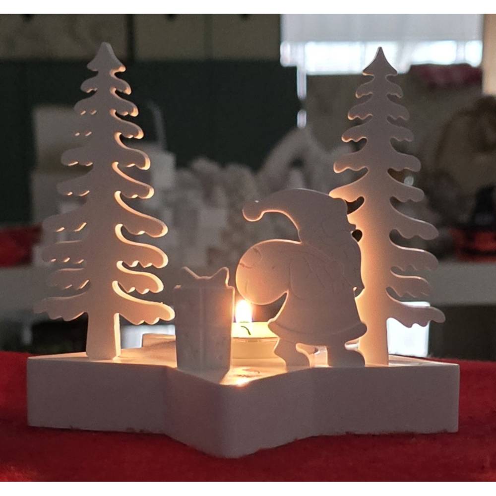 Adventskranz -Teelichthalter - Set 4telig