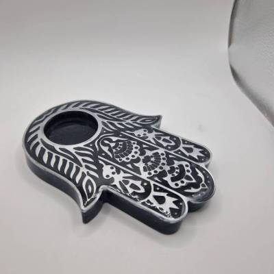 Teelichthalter für LED Teelichter Hamsa Hand
