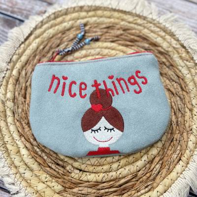 Täschchen nice things für Kosmetik und Co.