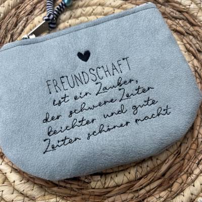 Täschchen Freundschaft für Kosmetik und Co.