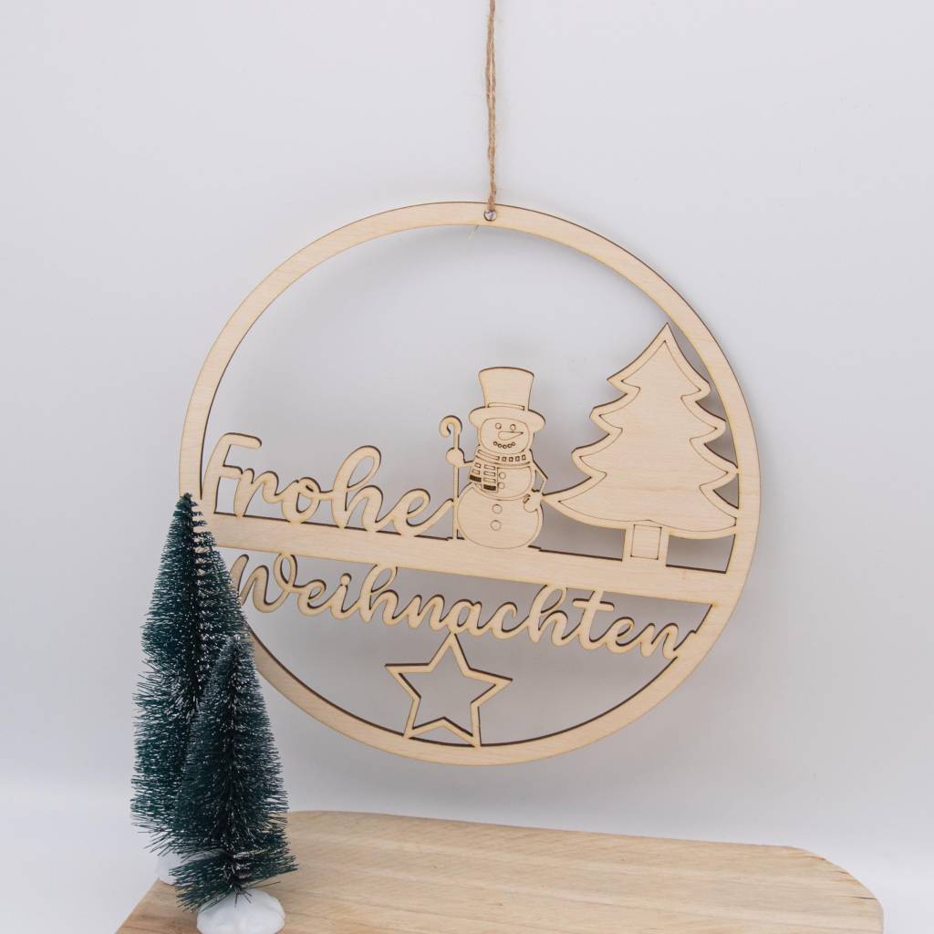 Fensterdeko Holz /Weihnachten