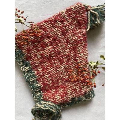 Handgestrickte Kindermütze Wolle 1-3 Jahre | Wollmütze Kinder KU 45-50 cm | Warme Wintermütze | Weihnachtsgeschenk