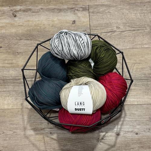 DUETT Baumwollgarn – 50g / 140m – Farbverlaufsgarn zum Stricken & Häkeln in verschiedenen Farben – Sommergarn aus 100% B
