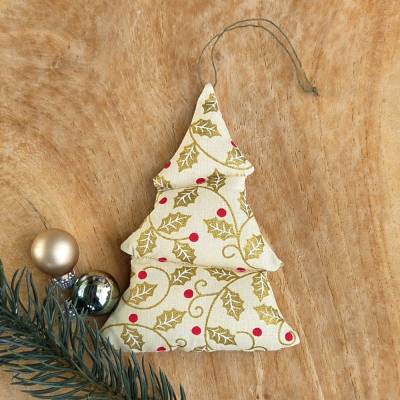 Weihnachtsbaum aus Stoff ~ Tannenbaum Anhänger ~ Stoffbaum ~ genähte Weihnachtsdeko ~ Deko