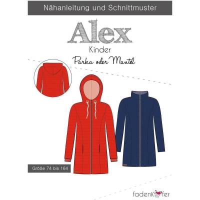 Papierschnittmuster Alex Kinder