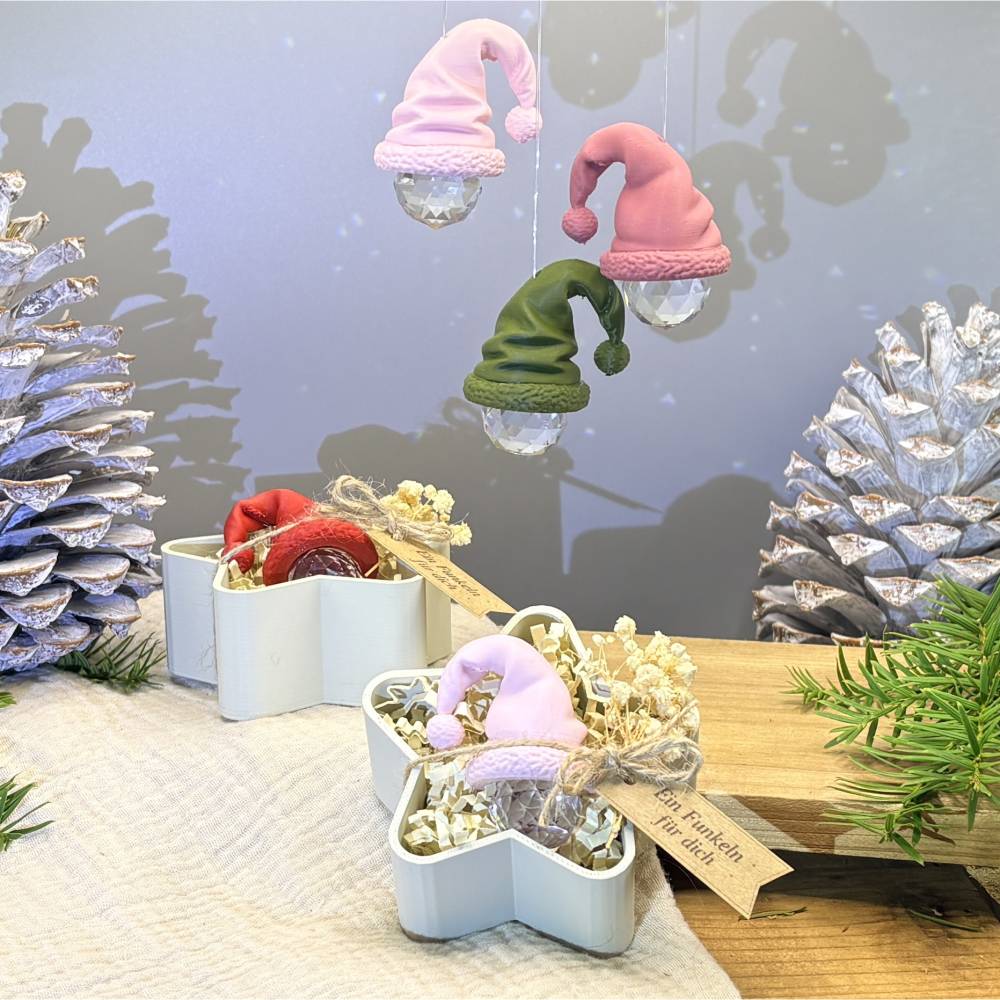 Fensterdeko Weihnachten, Sonnenfänger Fenster, Fensterdeko Weihnachten zum Hängen, Deko Weihnachten, Weihnachtliche Deko