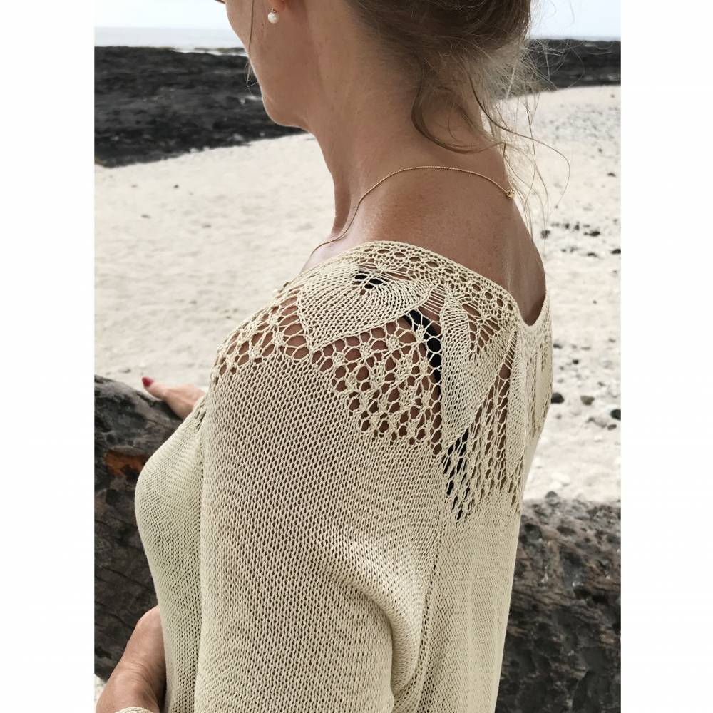 HAWAII Strickpullover Bluse (PDF) Anleitung Bild 3