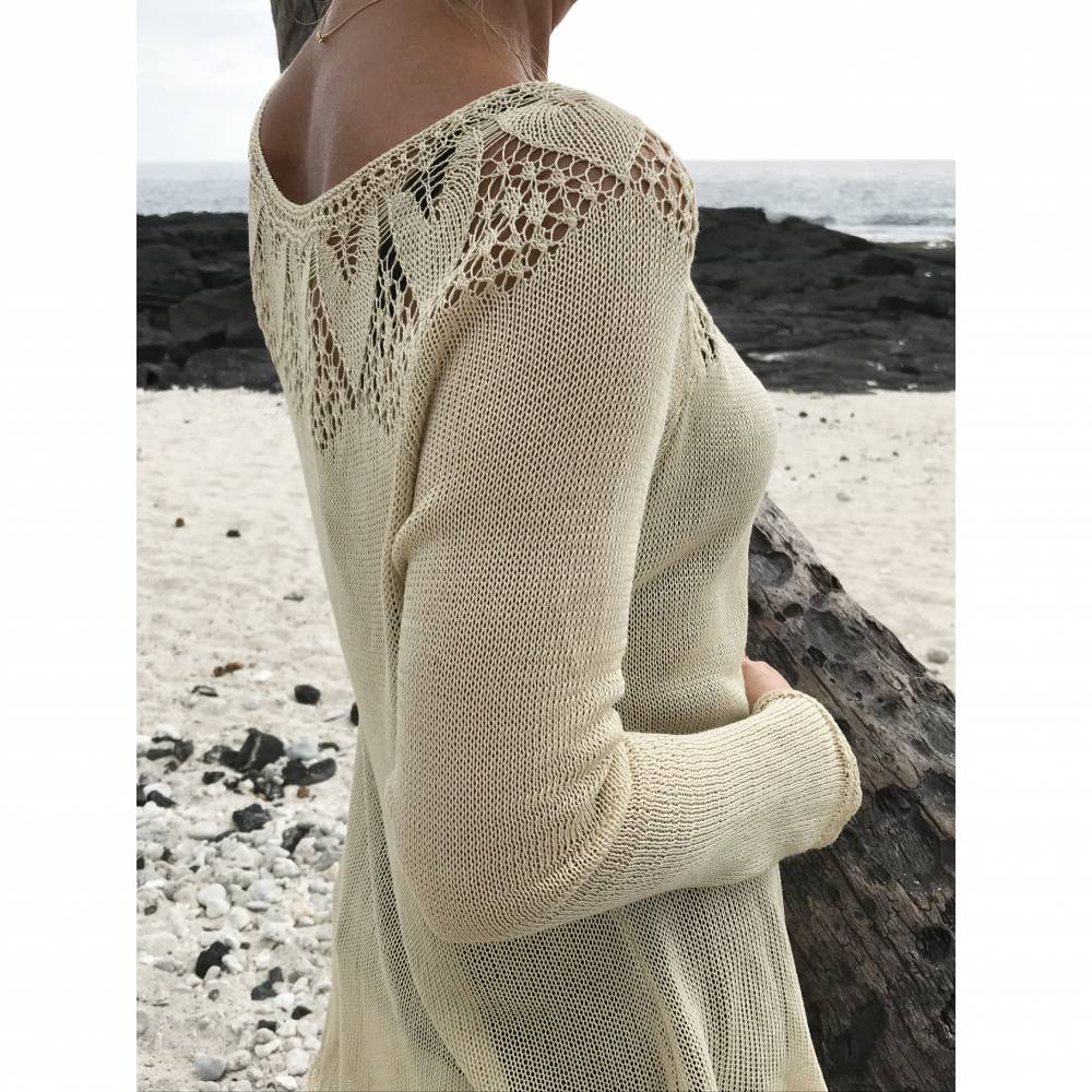 HAWAII Strickpullover Bluse (PDF) Anleitung Bild 5