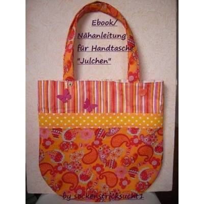 E-Book Handtasche/ Schultertasche Shopper Julchen, Nähanleitung,
