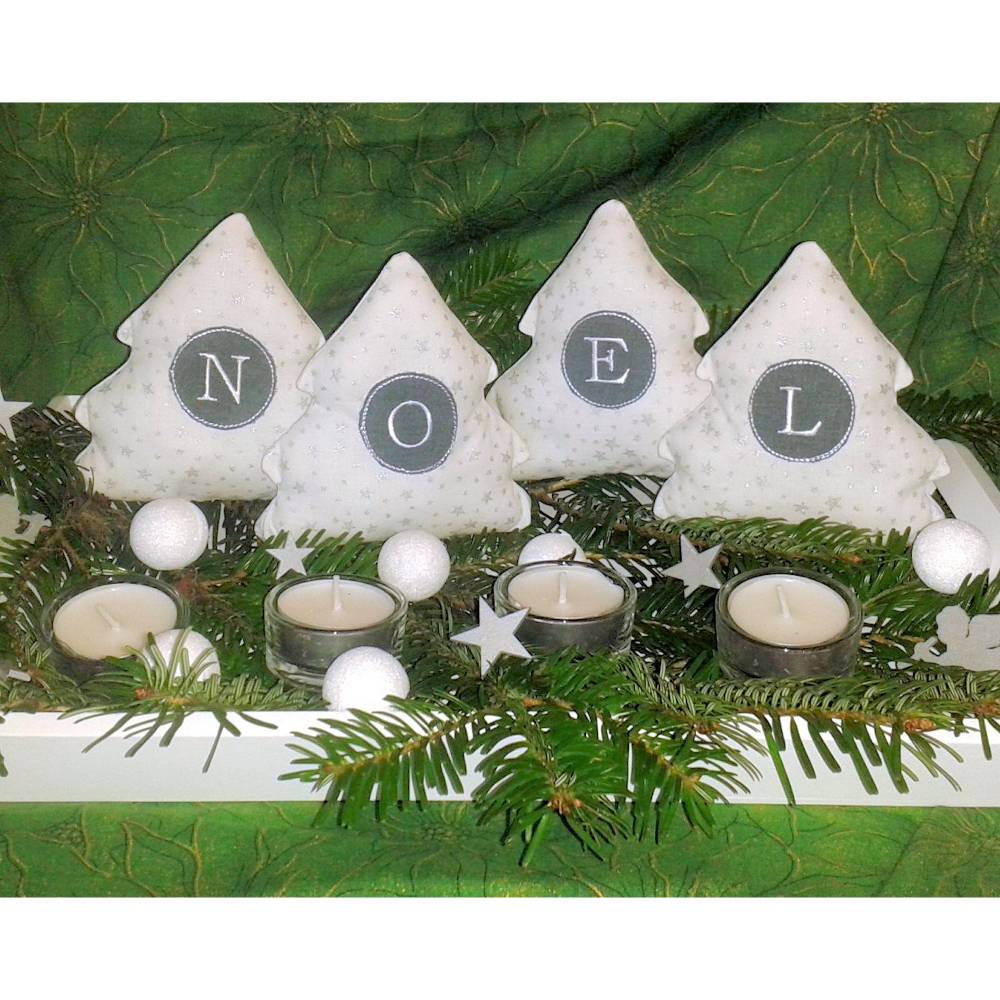 ITH Stickdatei Adventstannen Set Bild 2