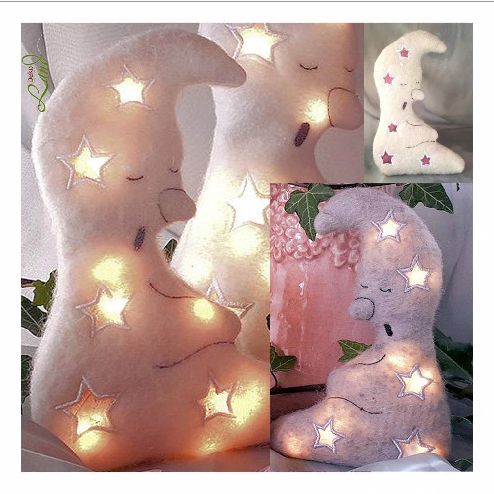 Stickdatei ITH Geisterlampe 13x18 Bild 1