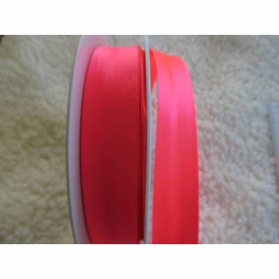 1 m Neon - Schrägband,Einfassband Jobotex  Neon pink Oeko-Tex Standard 100  (1m/1,00  €)