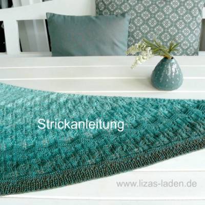 Strickanleitung Lizas Tuch Moosgeflüster