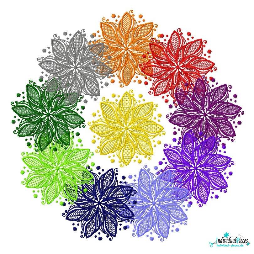 Stickdatei *Mandalas*  10x10 Bild 3