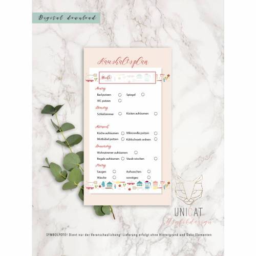 Haushaltsplan für F. Personal download