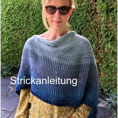 Strickanleitung Lizas Tuch Seaside