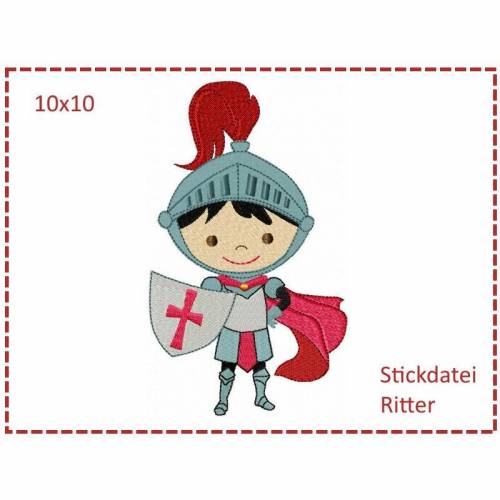 Ritter 10x10 Stickdatei