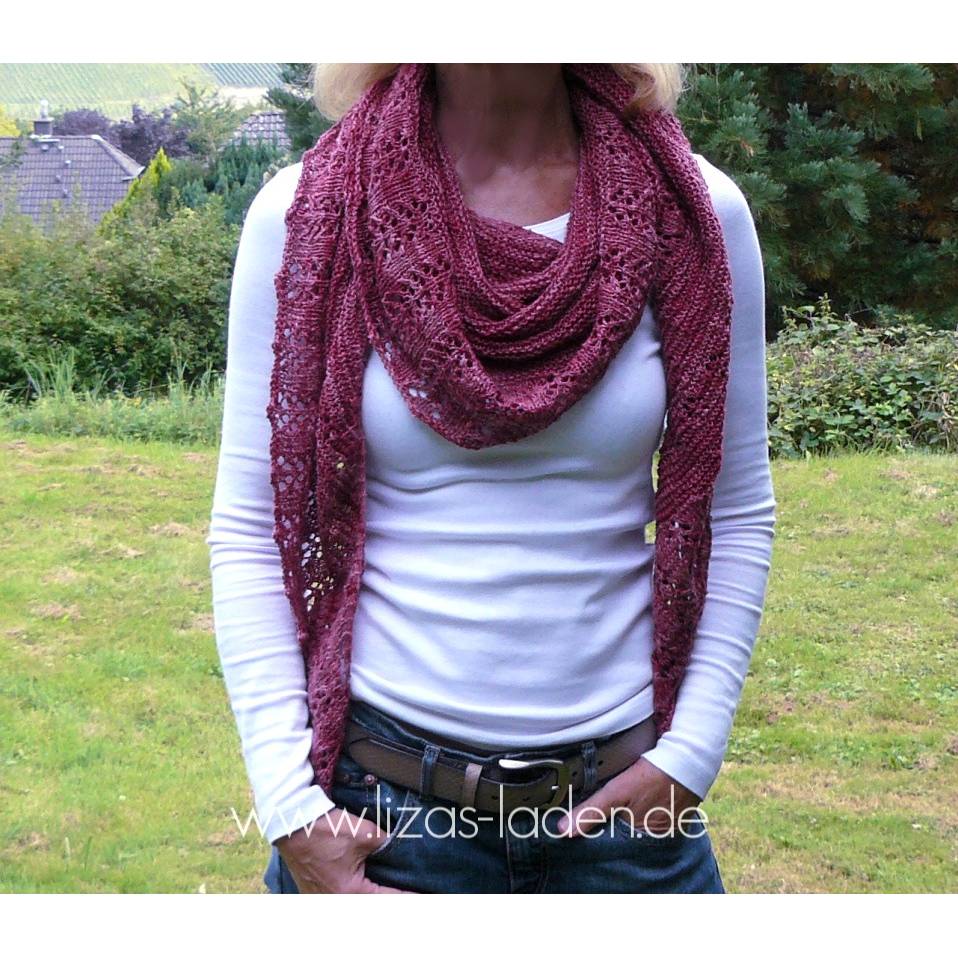 Strickanleitung Lizas Tuch Muskatblüte Bild 10
