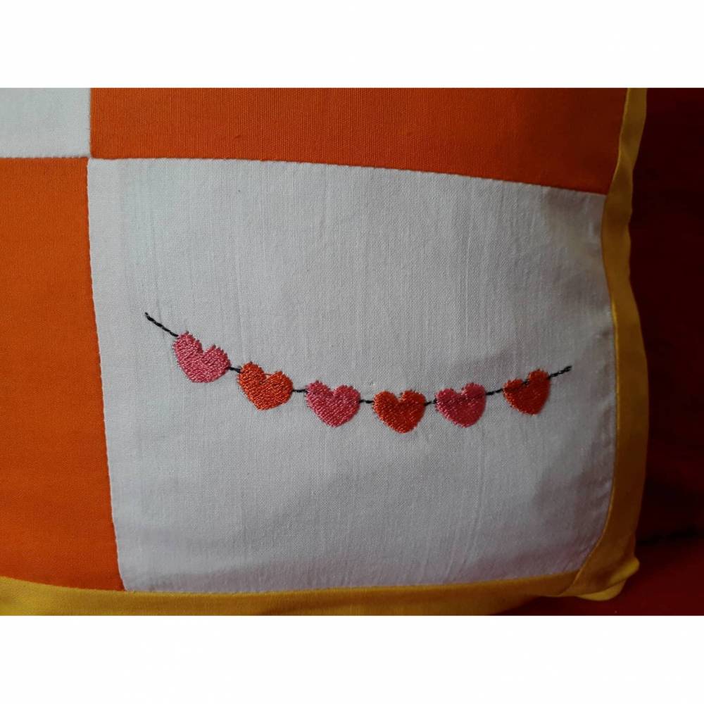 Wimpelkette aus Herzen 13x18 Bild 2