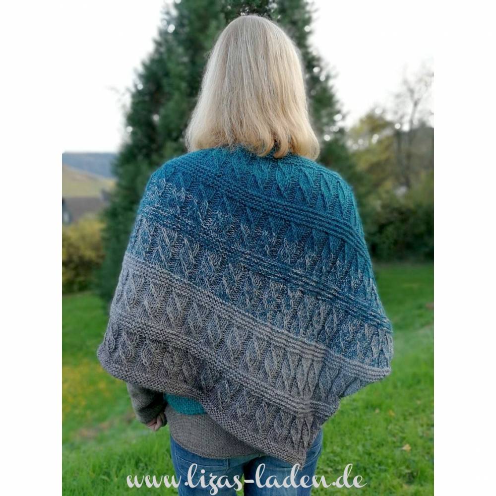 Strickanleitung Ponchotuch Maya Bild 3