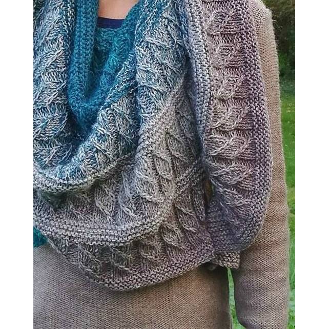 Strickanleitung Ponchotuch Maya Bild 5