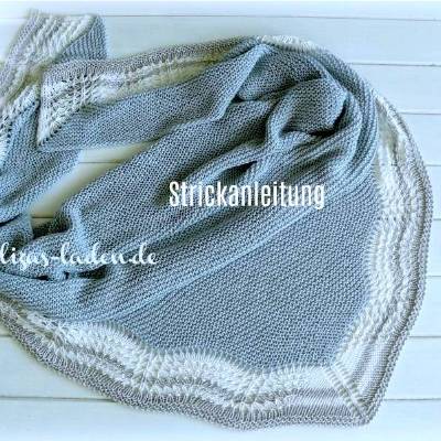 Strickanleitung Lizas Tuch Shoreline