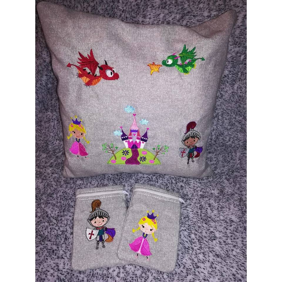 Prinzessin 13x18 Stickdatei Bild 6