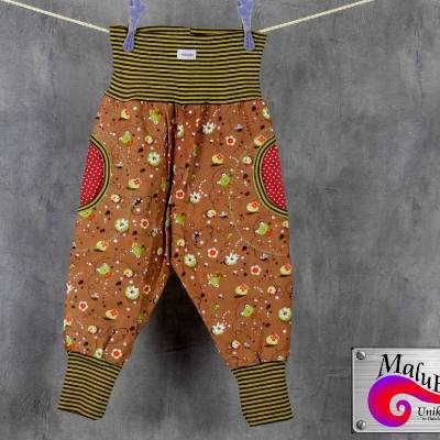 Cordhose - Pumphose "Froggy" Größe: 86/92