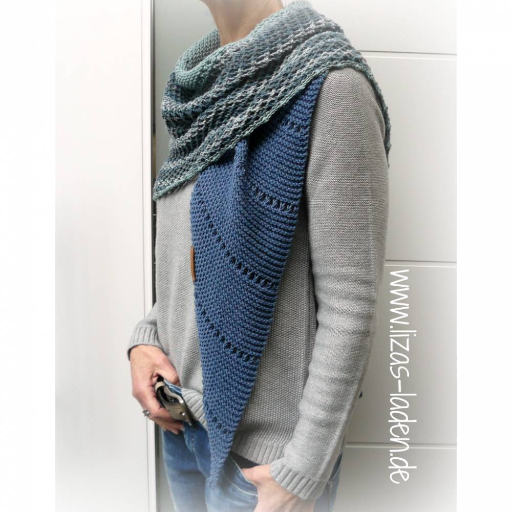 Strickanleitung Lizas Lochmustertuch Bild 3