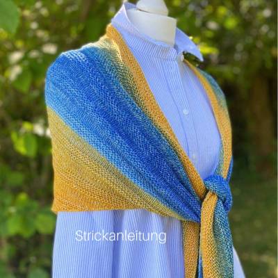 Strickanleitung Dreieckstuch