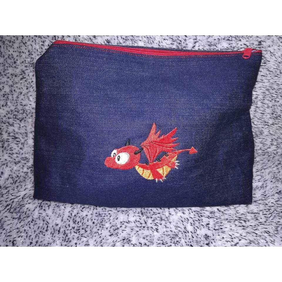Kleiner Drache 10x10 Stickdatei Bild 3