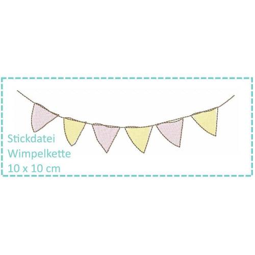 Wimpelkette 10x10