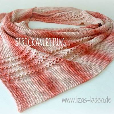 Strickanleitung Lizas Tuch Frühlingsbrise