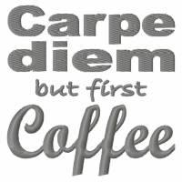 Stickdatei Carpe Diem