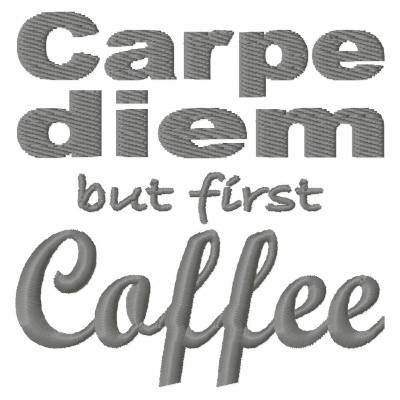 Stickdatei Carpe Diem
