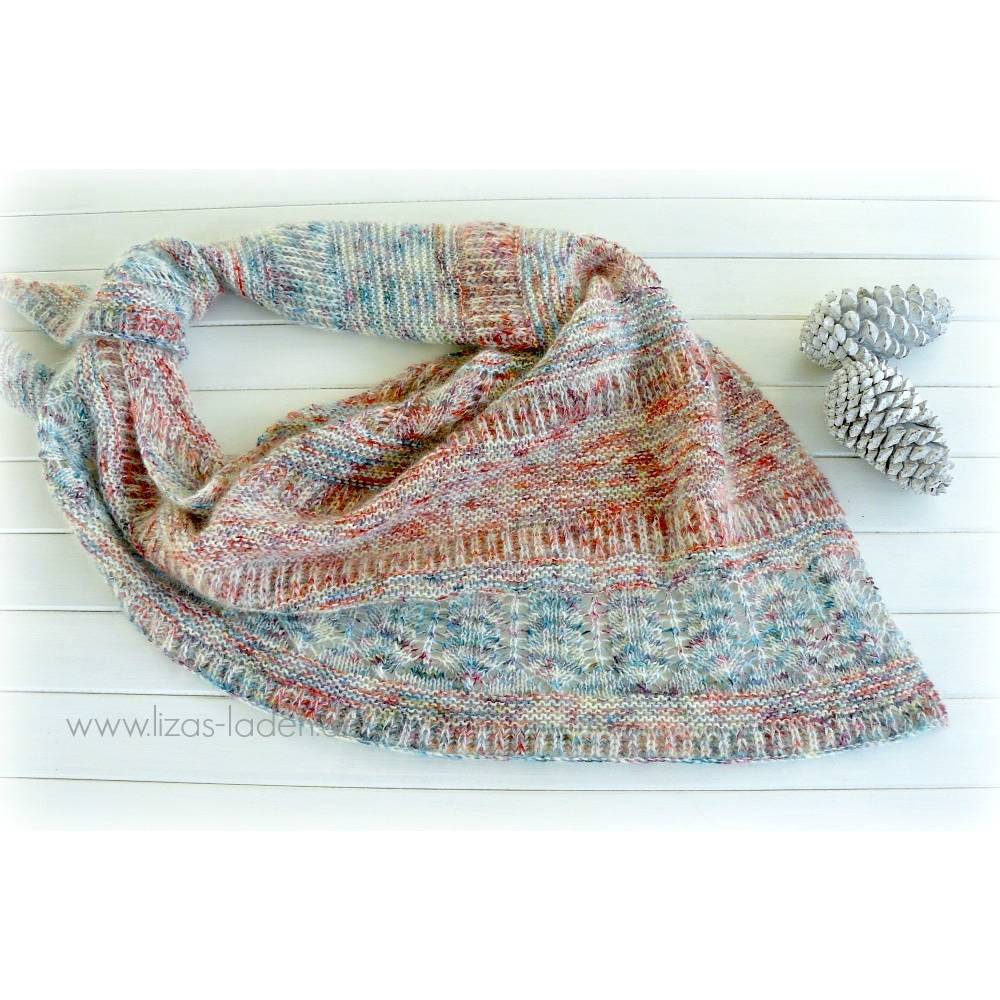 Strickanleitung Lizas Tuch Wintersüße Bild 5