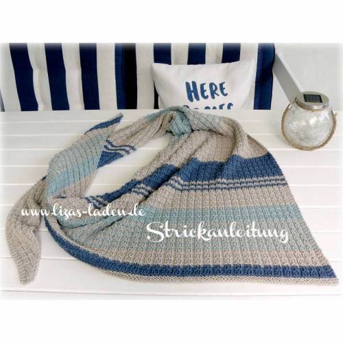 Strickanleitung Lizas Tuch Dünenweg