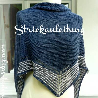 Strickanleitung Lizas Tuch Nautical
